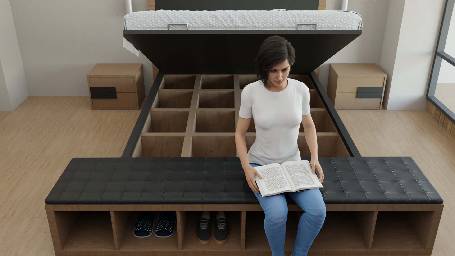 Adult Bedroom Project Render 4